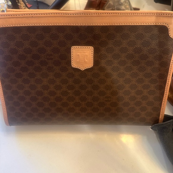 Brown and Tan Designer Men's Bag